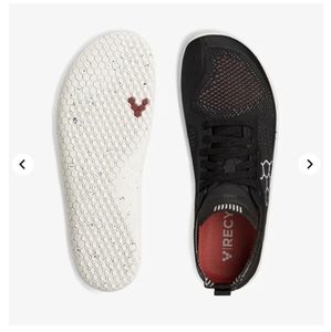 Vivo Barefoot Geo Racer Knit size 42 obsidian textile